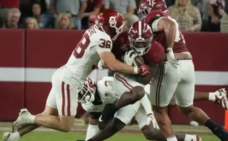 Alabama’s Projected Drop in New College Football Playoff Rankings