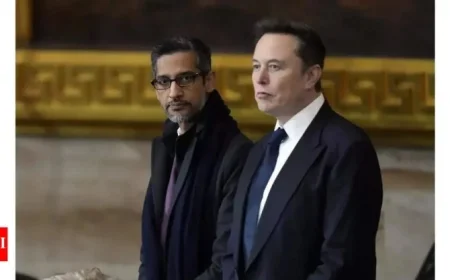 Elon Musk Praises Google’s $40 Billion Texas Investment; Sundar Pichai Responds