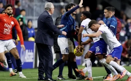 USMNT vs Paraguay: Omar Alderete Ejected for Punch in Tense Friendly Match