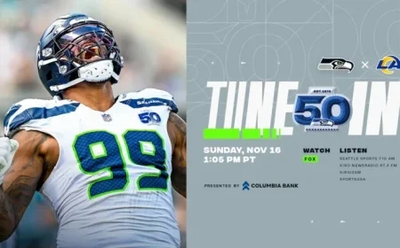 Seahawks vs. Rams: Watch, Listen & Follow Sunday’s Week 11 Game