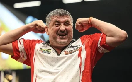Mensur Suljovic Suggests New Venue for PDC World Darts Championship