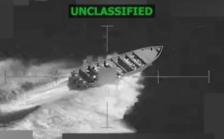 US Military Executes 21st Strike on Suspected Drug Boat, Killing Three