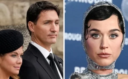 Sophie Trudeau Engages with Katy Perry and Justin Trudeau