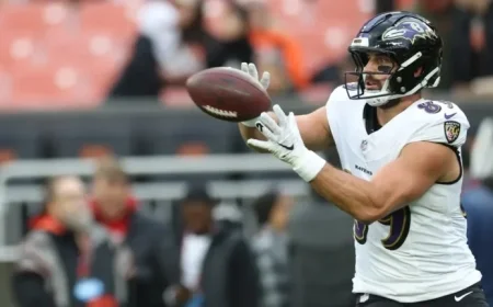 Mark Andrews Surpasses Derrick Mason as Ravens’ Top All-Time Receiver