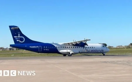Aurigny and Loganair Rescue Stranded Passengers