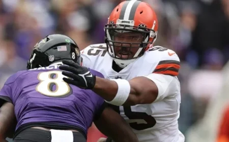 Browns’ Myles Garrett Warns Ravens Star Amid Compliment