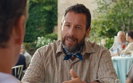 Adam Sandler Discusses Basketball, Timothée Chalamet, and Jay Kelly