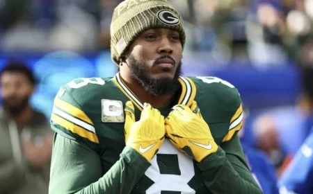 Josh Jacobs to Undergo Knee Tests on Monday