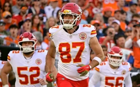 Travis Kelce Confronts Broncos Defender in Crucial Divisional Matchup