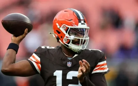 Shedeur Sanders Joins Browns as QB; Dillon Gabriel Sidelined