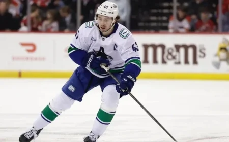 Canucks’ Quinn Hughes Faces Game-Time Decision Against Lightning