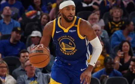 Moses Moody Matches Curry’s Warriors Record with 21-Point Performance vs Pelicans
