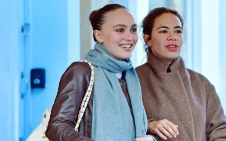 Lily-Rose Depp Pairs Ugg Boots with Chanel Bag for a Perfect High-Low Look