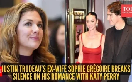 Sophie Grégoire Addresses Justin Trudeau’s Romance with Katy Perry