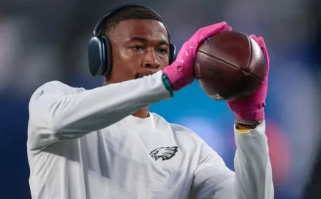 DeVonta Smith’s Limited Impact: Eagles WR Faces Quiet Start in Week 11