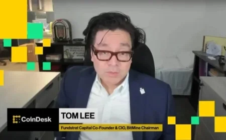 Tom Lee Predicts Ethereum’s Bitcoin-Like ‘Supercycle’ with Potential 100x Gains