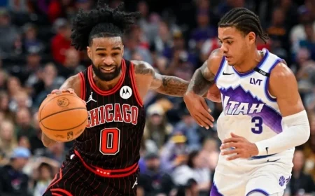 Coby White Returns, Sinks Buzzer-Beater in Bulls’ Double-OT Loss to Jazz