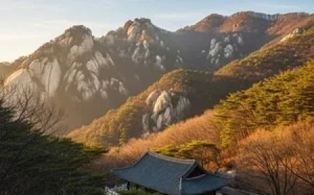 Clear and Cold Early Winter Weather Expected on Chiaksan Tomorrow