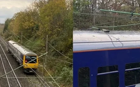 Storm Claudia Disrupts Manchester Airport Services Due to Wire Damage