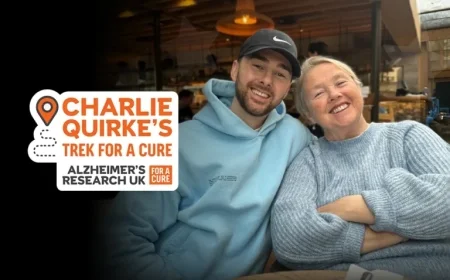 Pauline Quirke’s Son Charlie Treks to Support Dementia Cure Research