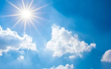 Sunshine Today, Patchy Rain Forecast for Tomorrow