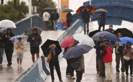 Intense Rain Prompts Continued Flood Advisory in L.A.
