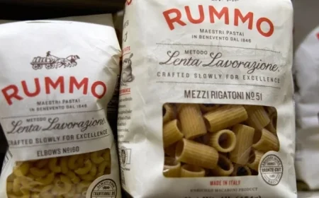 107% Tariff Threat Puts Italy’s Pasta Makers, Philly Market on Edge