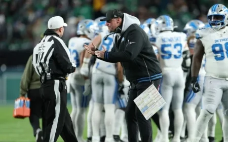 Referee Alex Kemp Justifies Controversial Lions-Eagles Pass Interference Call