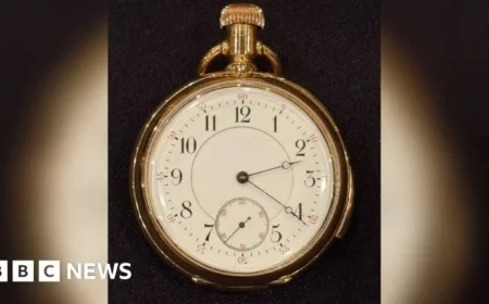 Titanic Passenger’s Pocket Watch to Fetch £1M at Auction