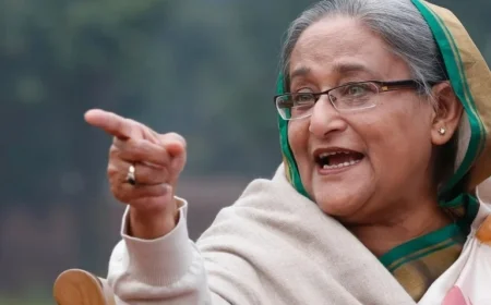 Bangladesh’s Hasina Sentenced to Death for Crimes Against Humanity
