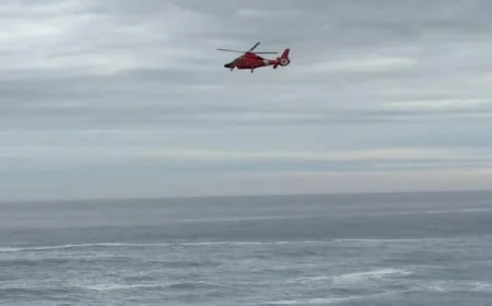 Body of 7-Year-Old Girl Recovered from Sea Near Big Sur Coast