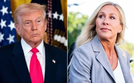 President Trump Criticizes Republican Rep. Marjorie Taylor Greene