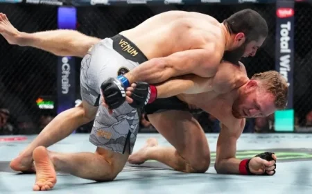 Jack Della Maddalena Battles Islam Makhachev: Full Fight Highlights Video