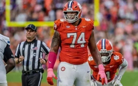 Clemson Football Star Injured Celebrating, Out for Season