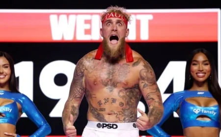 Jake Paul to Face Anthony Joshua in Upcoming Showdown Next Month