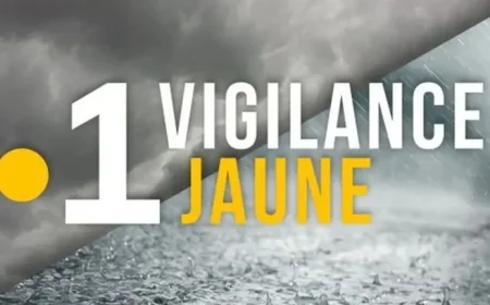 Martinique on Yellow Alert for Heavy Rain and Thunderstorms