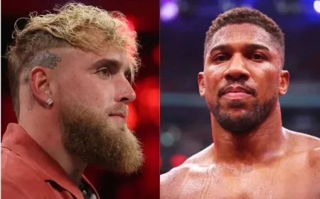 Anthony Joshua and Jake Paul Set for December Miami Fight