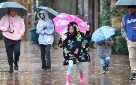 Record-Breaking November Rainfall Hits Downtown L.A., More Forecasted