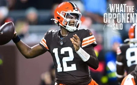 Shedeur Sanders, Browns React to Ravens’ Victory and Andrews’ Touchdown