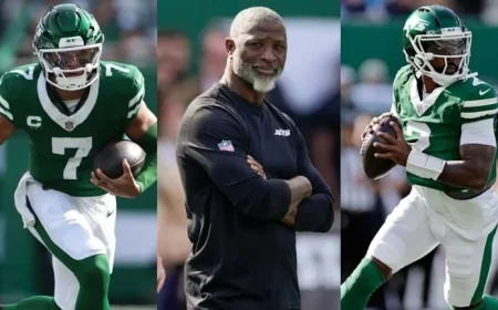 Jets Bench Fields; Veteran QB Tyrod Taylor Starts Against Ravens Sunday