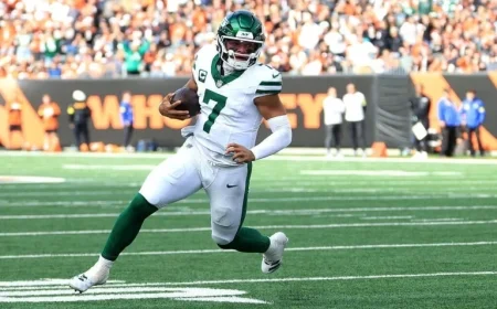 Jets Bench Justin Fields; Tyrod Taylor Starts Against Ravens: Source
