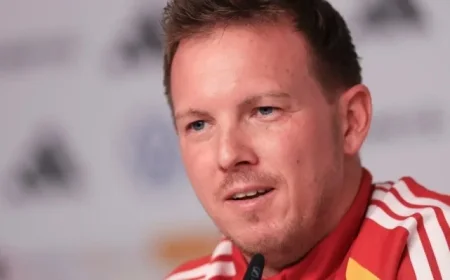 Germany’s Nagelsmann Confident for Slovakia Match, Expects Familiar Faces Back