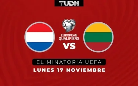 Netherlands vs. Lithuania: 2026 World Cup Qualifier – Time & Viewing Details