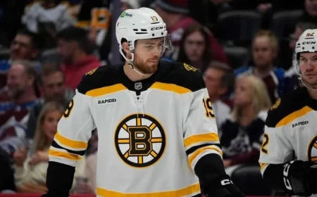 Bruins Place Johnny Beecher on Waivers in Roster Shuffle