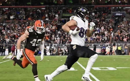 Mark Andrews Praises Ravens for Perfectly Timing ‘Hurricane’ TD Play