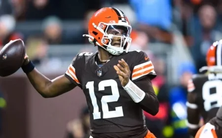 Deion Sanders Emotional as Shedeur Joins Browns vs. Ravens Game