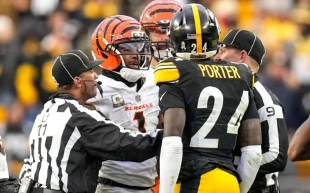 NFL Investigates Ja’Marr Chase’s Alleged Spit in Jalen Ramsey Altercation