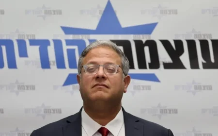 Ben-Gvir Urges Killing PA Officials if UN Supports Palestinian State