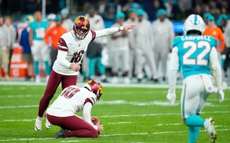 Commanders Release Kicker Matt Gay