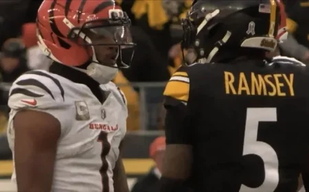 Ja’Marr Chase Spotted Spitting on Jalen Ramsey, Faces Consequences